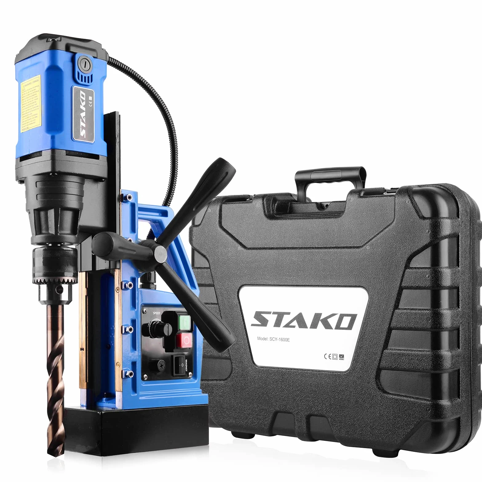 Trapano Magnetico 1480 Watt Elettromagnetico 11500N 10kg