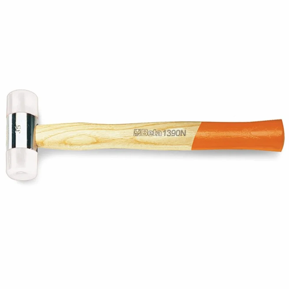 Mazzuola Professionale Battenti Intercambiabili Nylon Manico Legno Serie 1390N