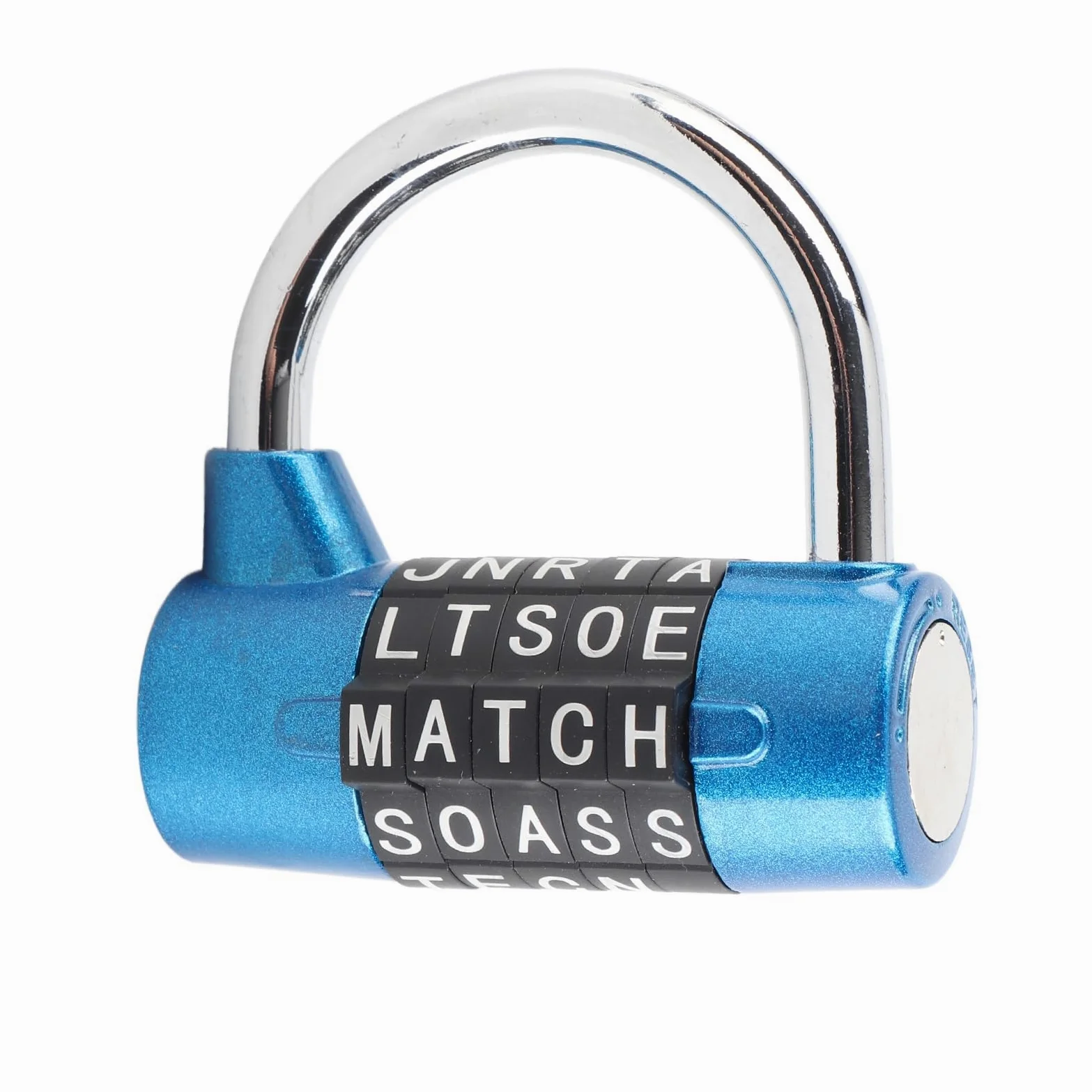 lyrlody Lucchetto a Combinazione 5 Cifre, Codice a Rotelle Numerico, Resettabile, in Lega di Zinco e Acciaio, per Valigia, Palestra, Borsa Viaggio, Porta (BLUE)