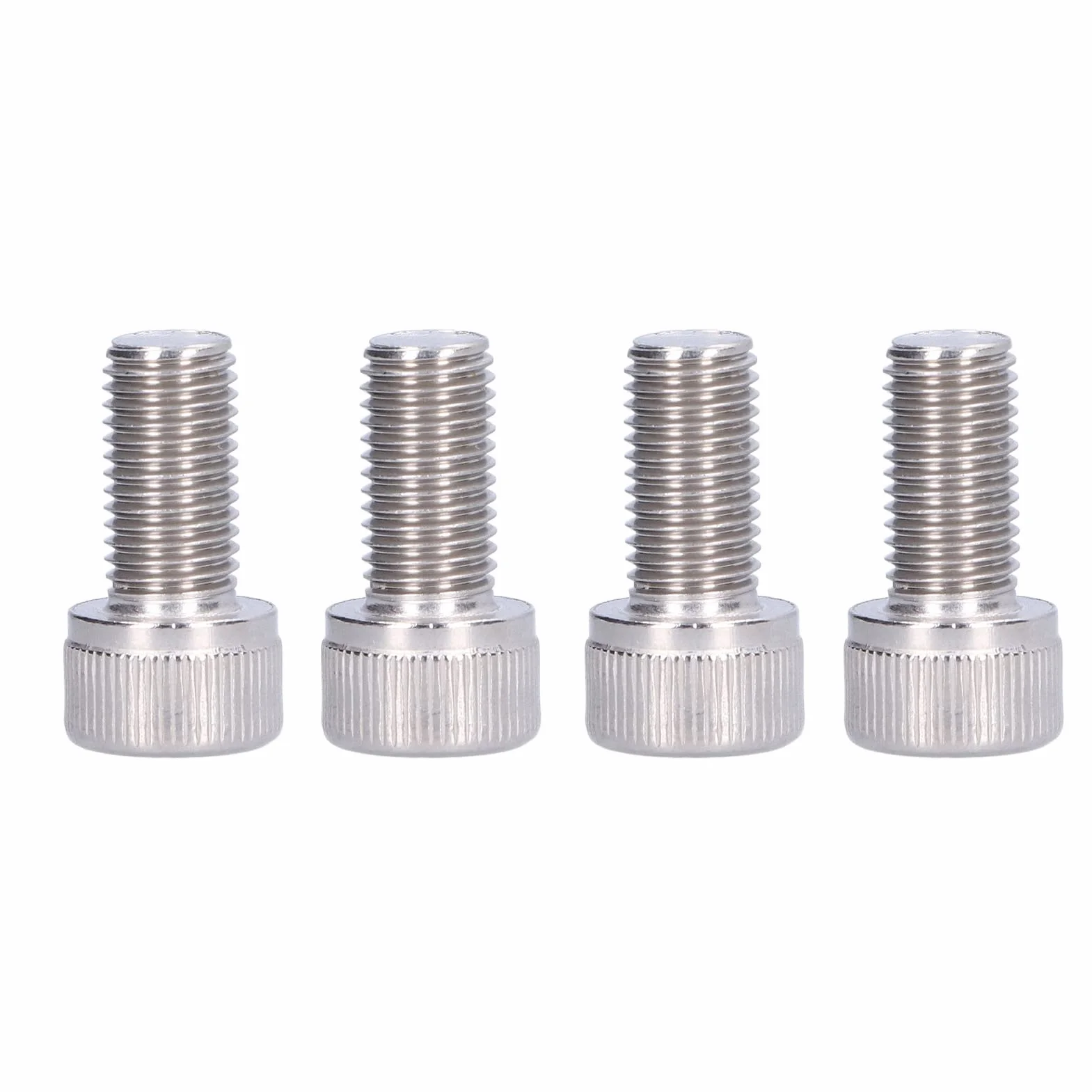 Bullone Esagonale M10x1.25 Acciaio Inossidabile A2 Vite a Passo Fine 4 Pezzi