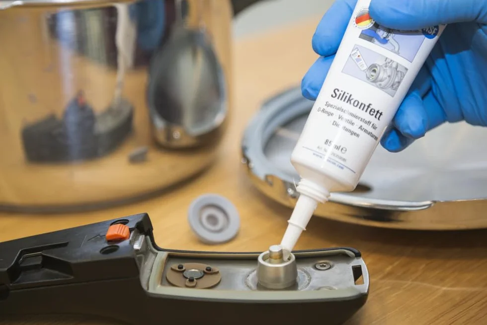 WEICON Grasso siliconico 85 g Lubrificante per valvole raccordi Guarnizione
