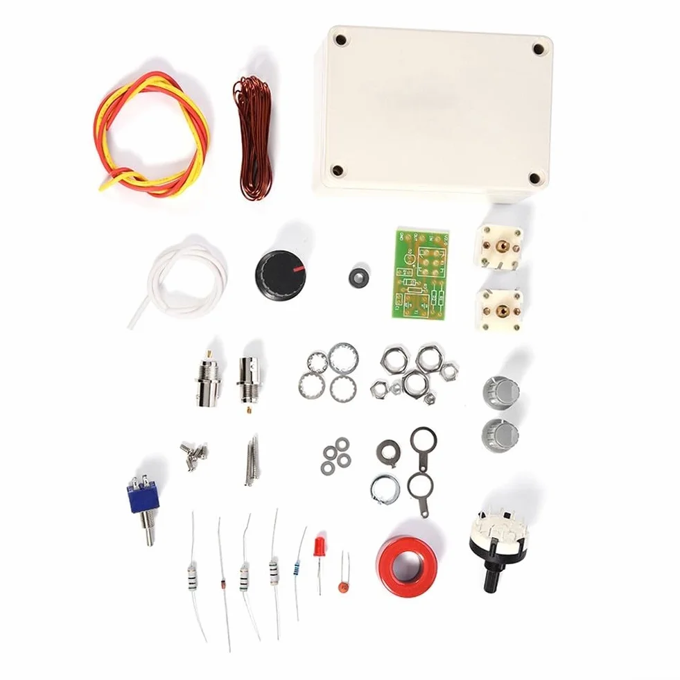 Kit sintonizzatore manuale -30MHz per Ham QRP, rete tipo T con indicatore LED VSWR, gestione potenza RF 15W, interfaccia Q9
