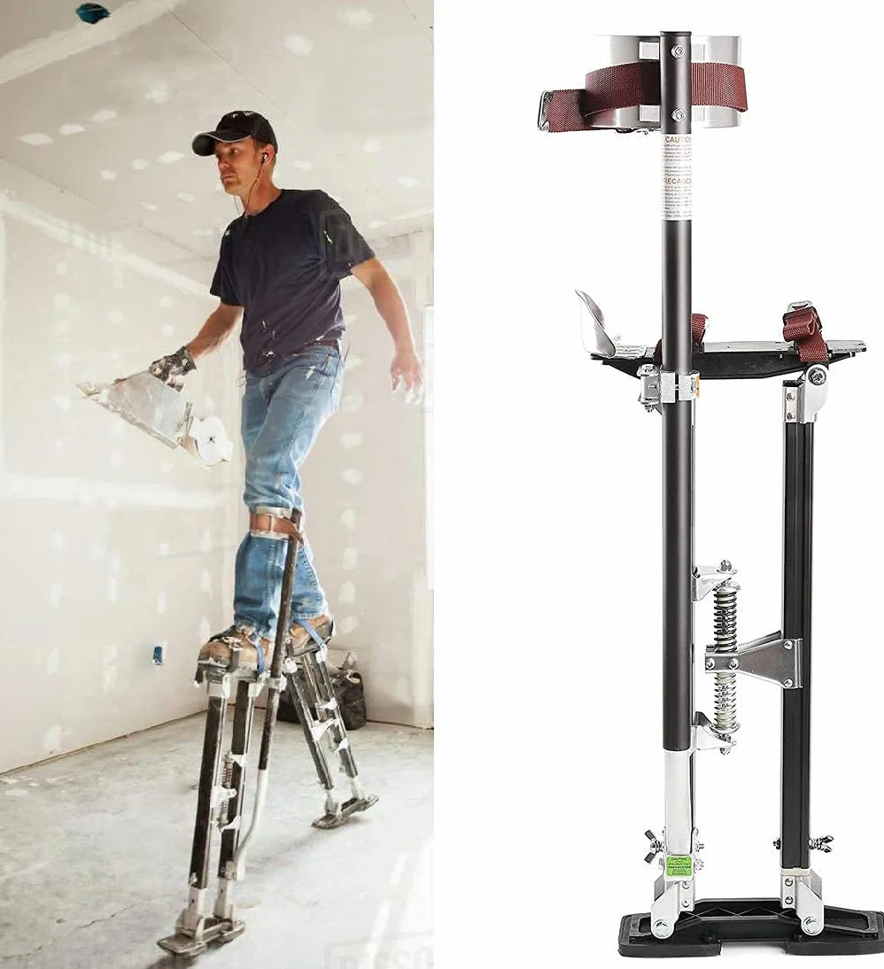 Trampoli da lavoro in alluminio regolabili 46-102 cm per pittori e artigiani