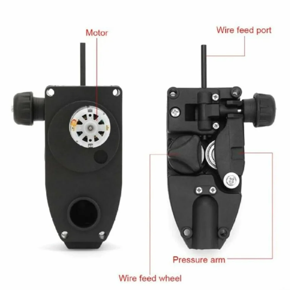 Alimentatore per Saldatrice 24 V con Velocità Regolabile e Basso Rumore, Motore di Assemblaggio