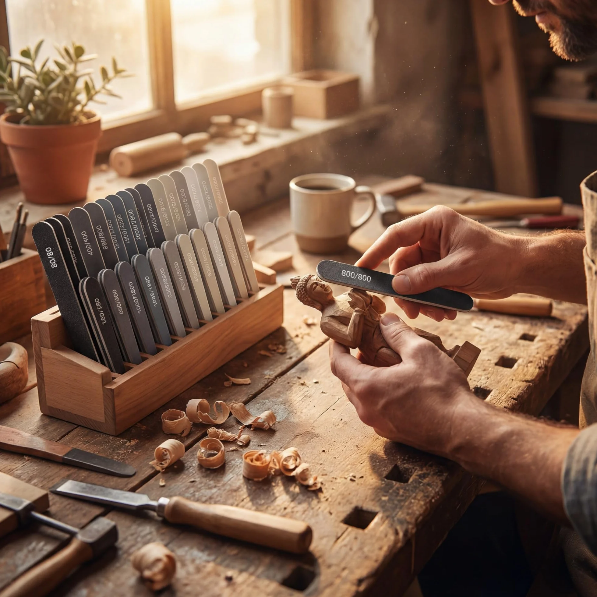 Honoson 20 Bastoncini Lucidanti per Levigatura Metallo e Legno Accessorio Modellismo