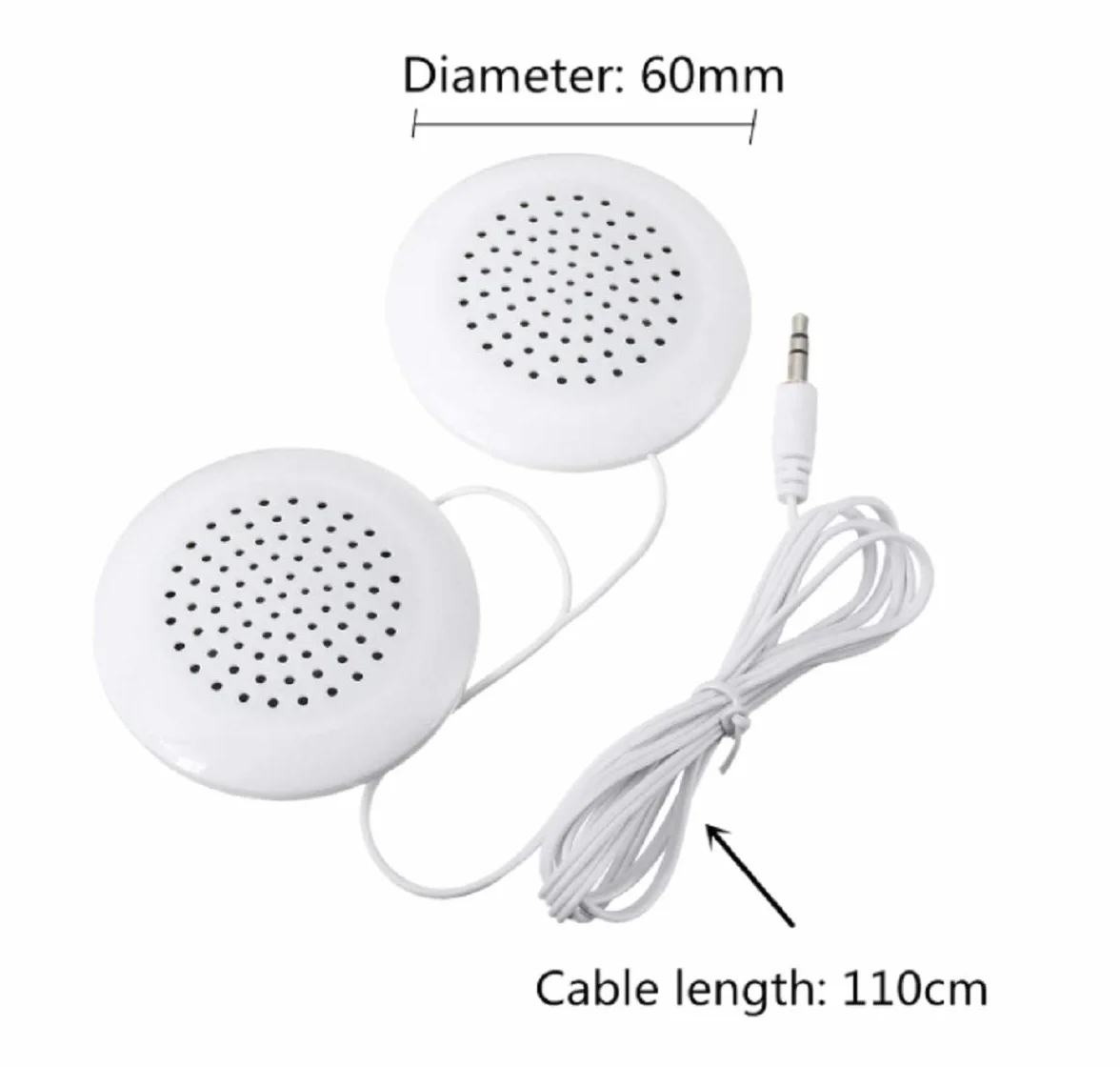 MASUNN Mini Altoparlante Universale del Cuscino del Collo per Il Lettore Mp3 Mp4 Radio per iPod per Il Telefono