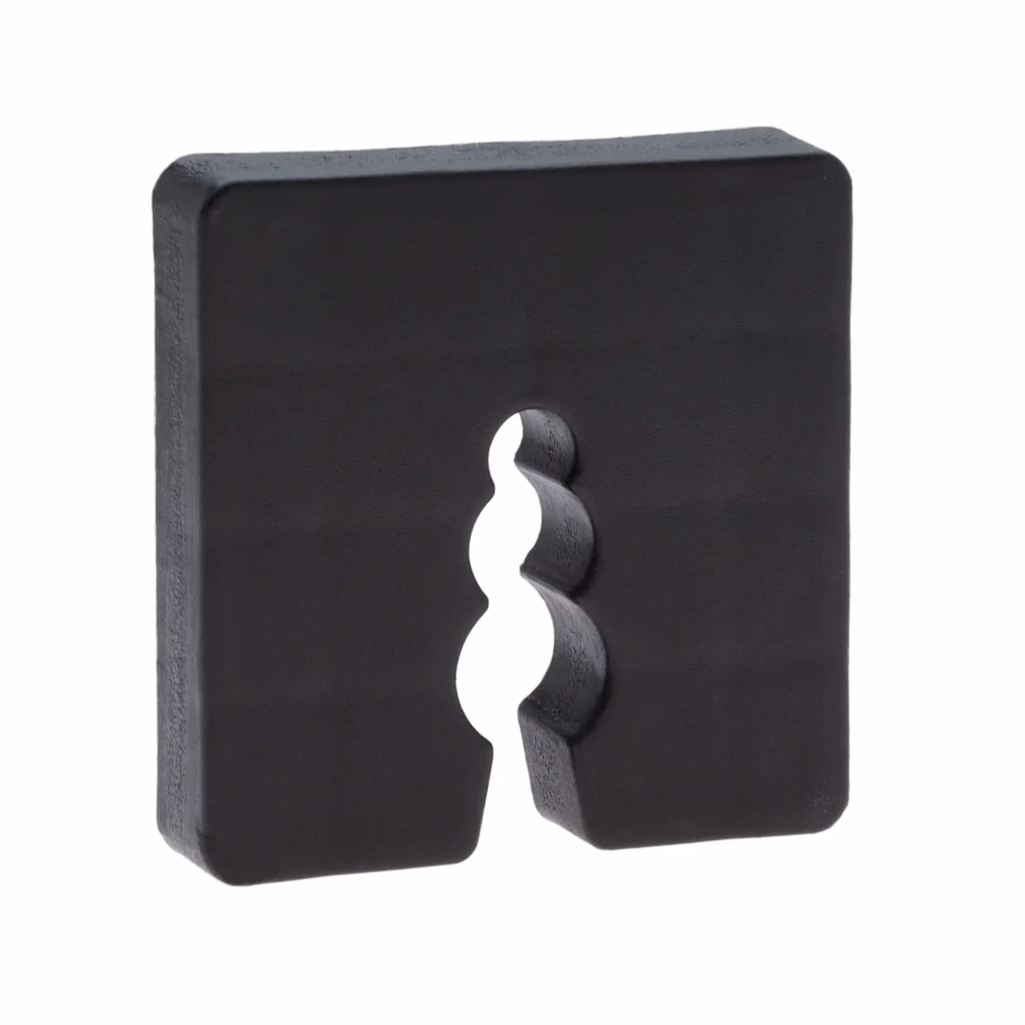 Spessori d'imballaggio piatti 50x50x10mm in plastica con codice colore - Cuneo distanziatore per livellare piastrelle, porte, finestre (Confezione da 25)