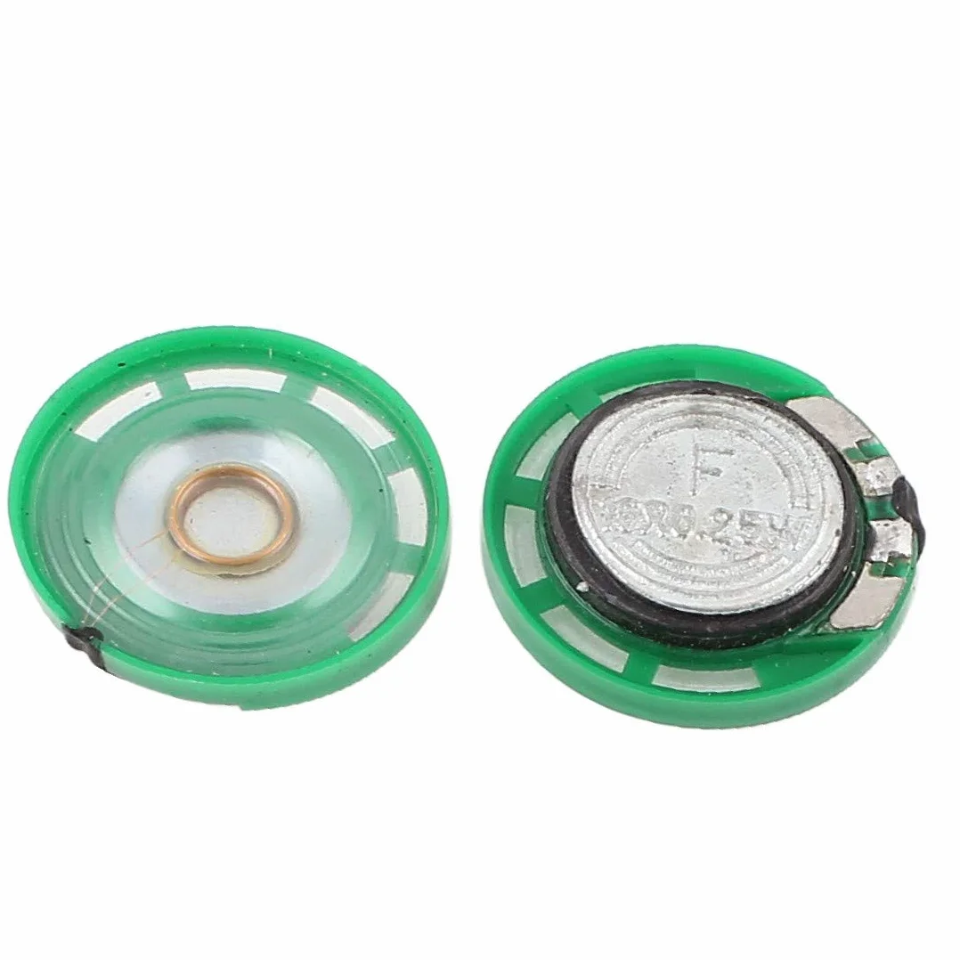 NEW LON0167 Altoparlante per altoparlante elettronico da 2 pollici con 0,25 W 16 Ohm 23mm(2 Stück 0,25 Watt 16 Ohm 23Runde AuÃŸerhalb Magnet Elektronische Lautsprecher Lautsprecher