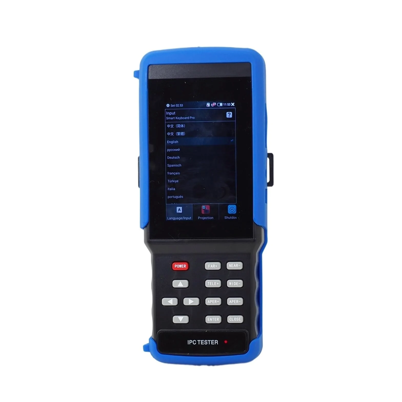 CCTV Tester Monitor, IPC9310 Tester for telecamera IP da 4 pollici Monitor Buit In Support 8MP CVI TVI 5MP AHD CVBS CCTV Strumento di test for cavi UTP portatile(Tester only)