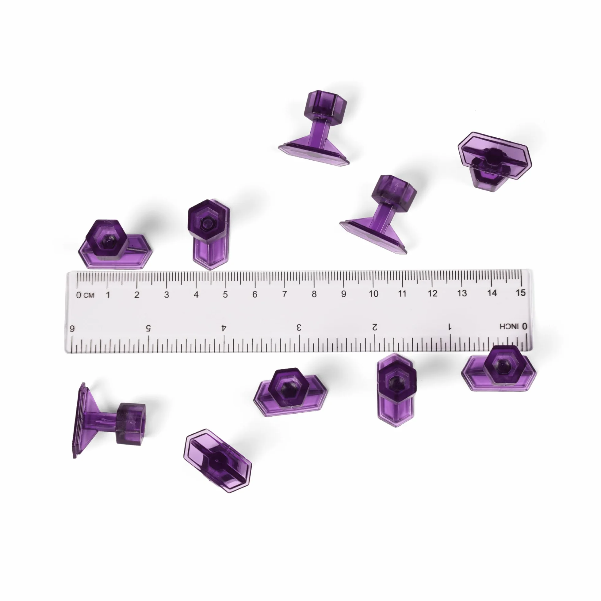 Adattatore adesivo PDR Tools esagonale 30 pezzi