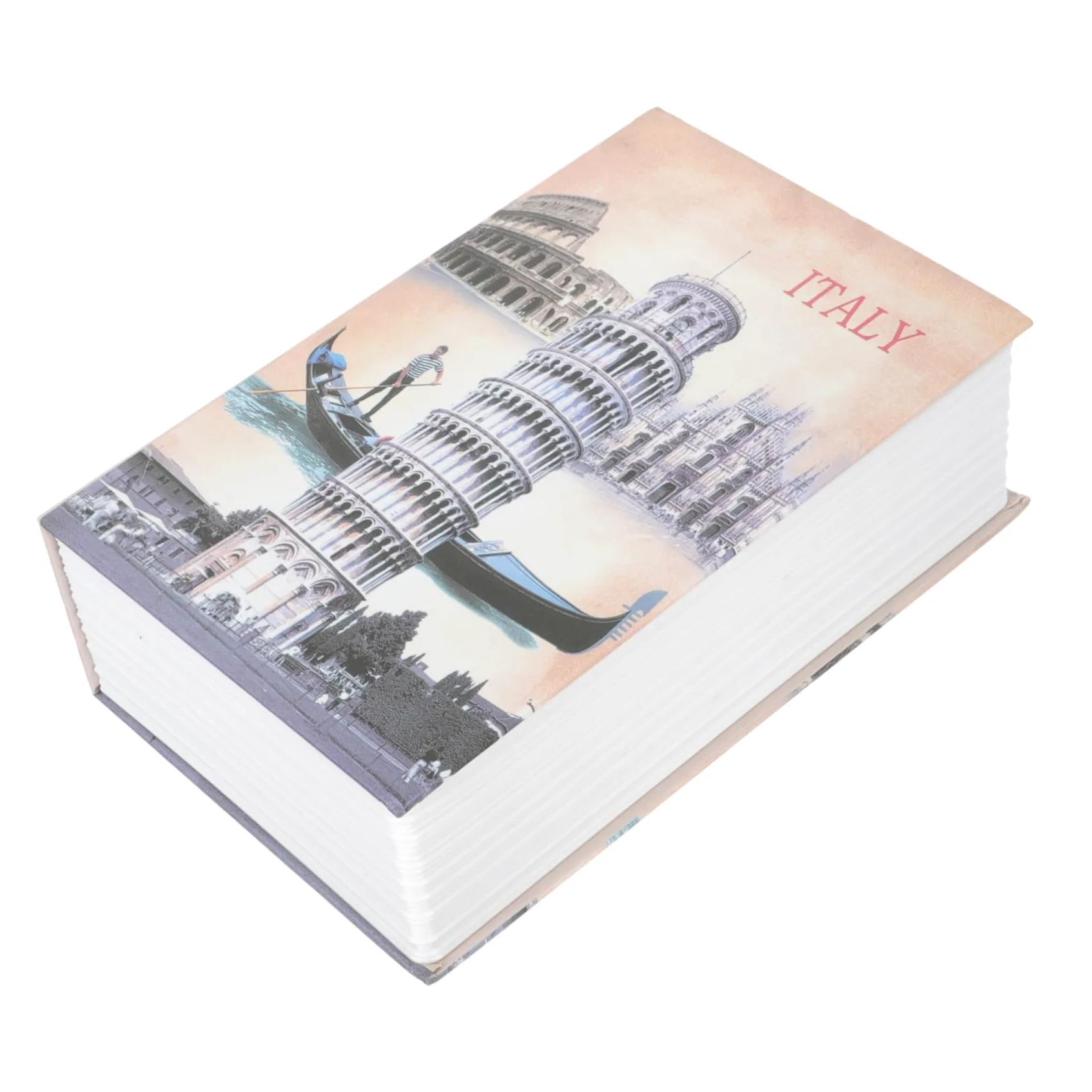 Cassaforte a Forma di Libro Serratura a Combinazione e Scomparto Nascosto per Ufficio e Viaggio, Scatola Portatile in Metallo e Plastica per Conservazione Nascosta