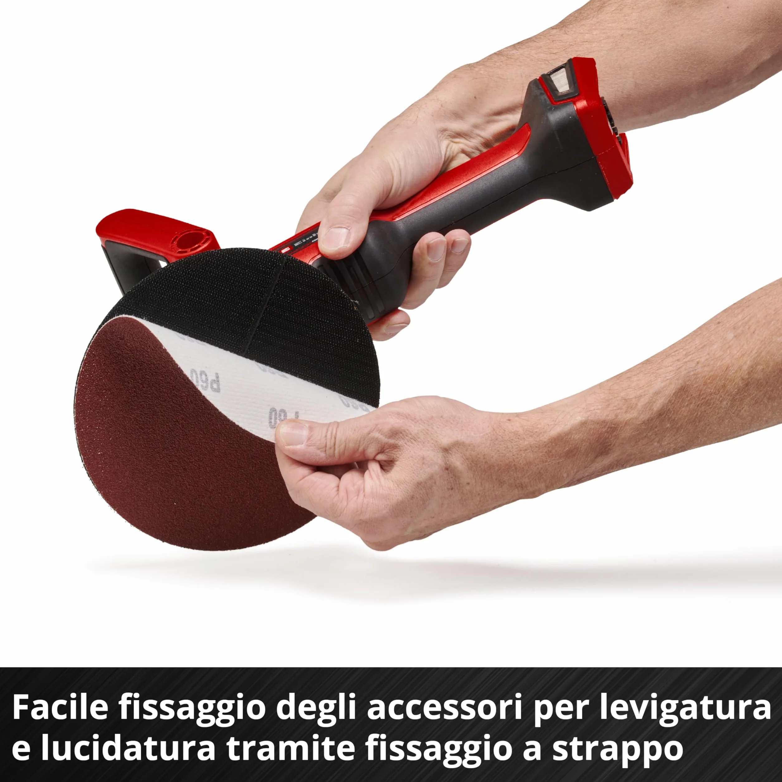Einhell CE-CP 18/180 Li E-Solo Lucidatrice levigatrice a batteria Power X-Change brushless