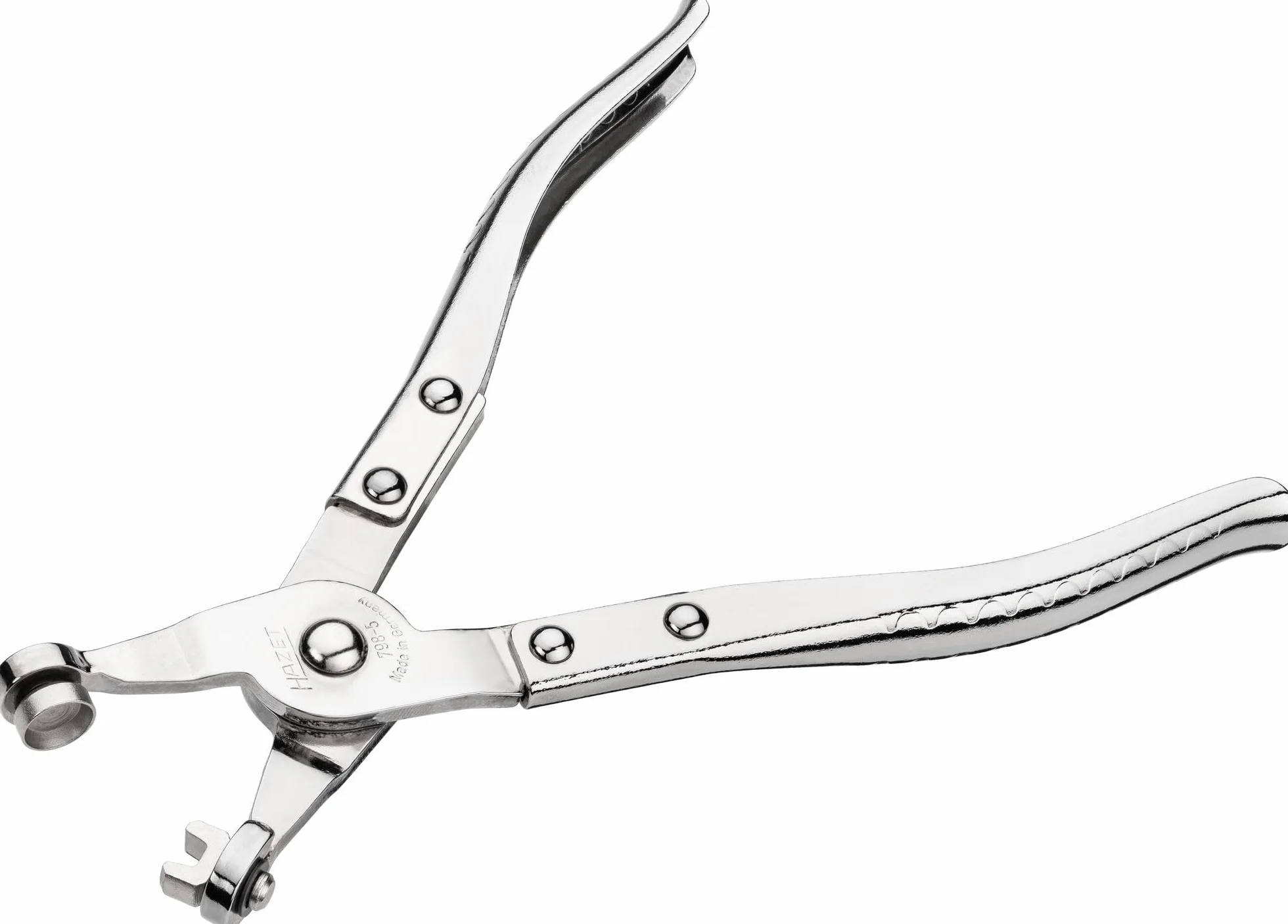 Hazet 798-5 Pinza Per Anelli Stringitubo, Blu, 210 mm