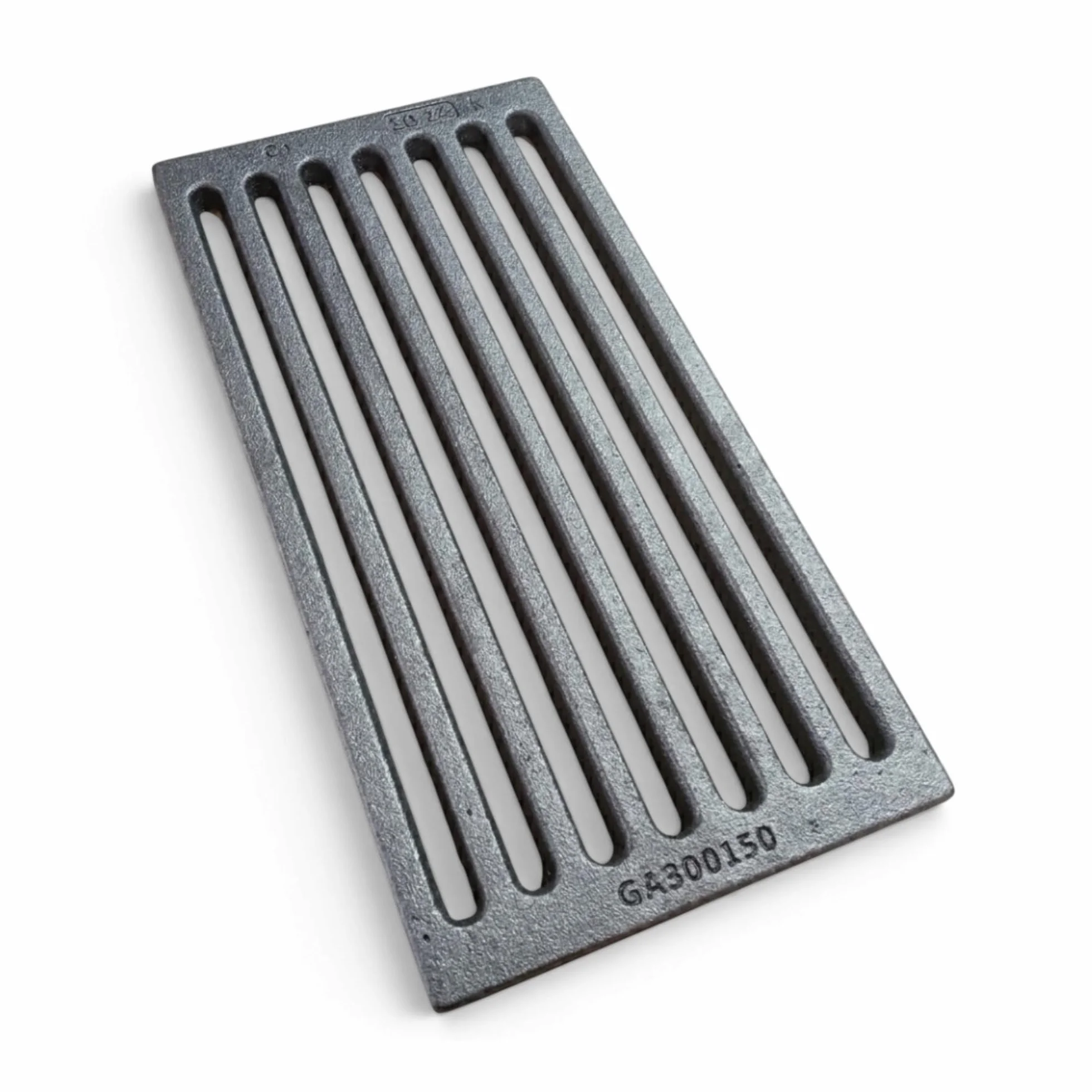 30 x 15 x 1 cm - Griglia per cenere in ghisa | Ottimizza il tiraggio camino | Resistente alte temperature | Facile pulizia, Qualità 100% ghisa by LUNA WAY CAST IRON