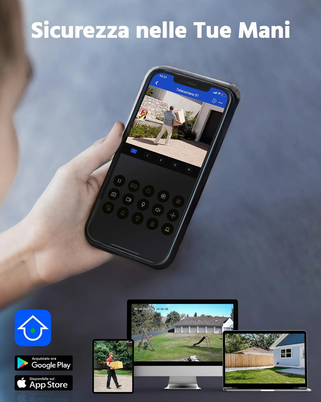 ANNKE 3K Lite 8CH DVR con 4x 1080P Visione Notturna a Colori Telecamere Kit | DVR 8 Canali con Riconoscimento Persone/Veicoli,4x 2MP Telecamera Analogica Kit Videosorveglianza Esterno,Accesso Remoto,IP67