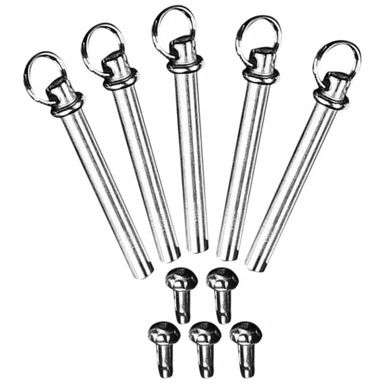 NUOBESTY 5 Set Accessori Per Chiodi A Ventaglio Kit Riparazione Ventagli A Mano Rivetti Dadi