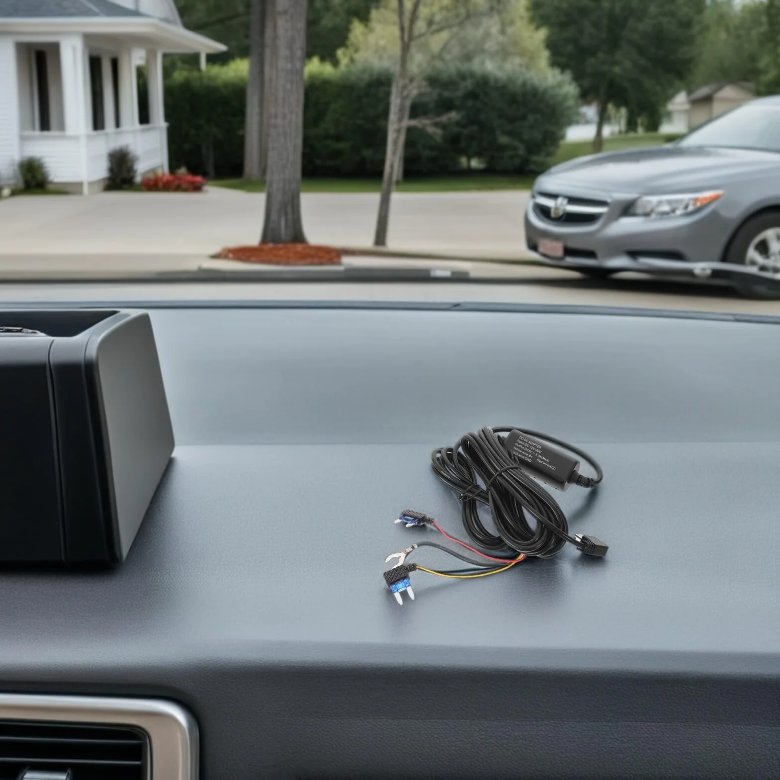 Kit Cablaggio per Dashcam Usb-c a 3 Core, Cavo di Alimentazione Acc per Auto Controllo Automatico, Compatibile Telecamera da Cruscotto, Alimentazione Stabile per Uso in Viaggio