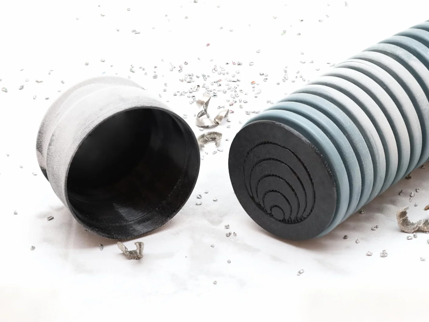Copertura per tubo flessibile Schlauch EN25 per montaggio esterno/interno sigillatura