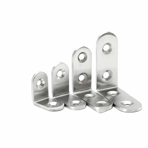 Staffe ad angolo retto resistenti per legno, robuste staffe angolari per assemblaggio di mobili fai da te, perfette per collegamenti di tavoli e sedie