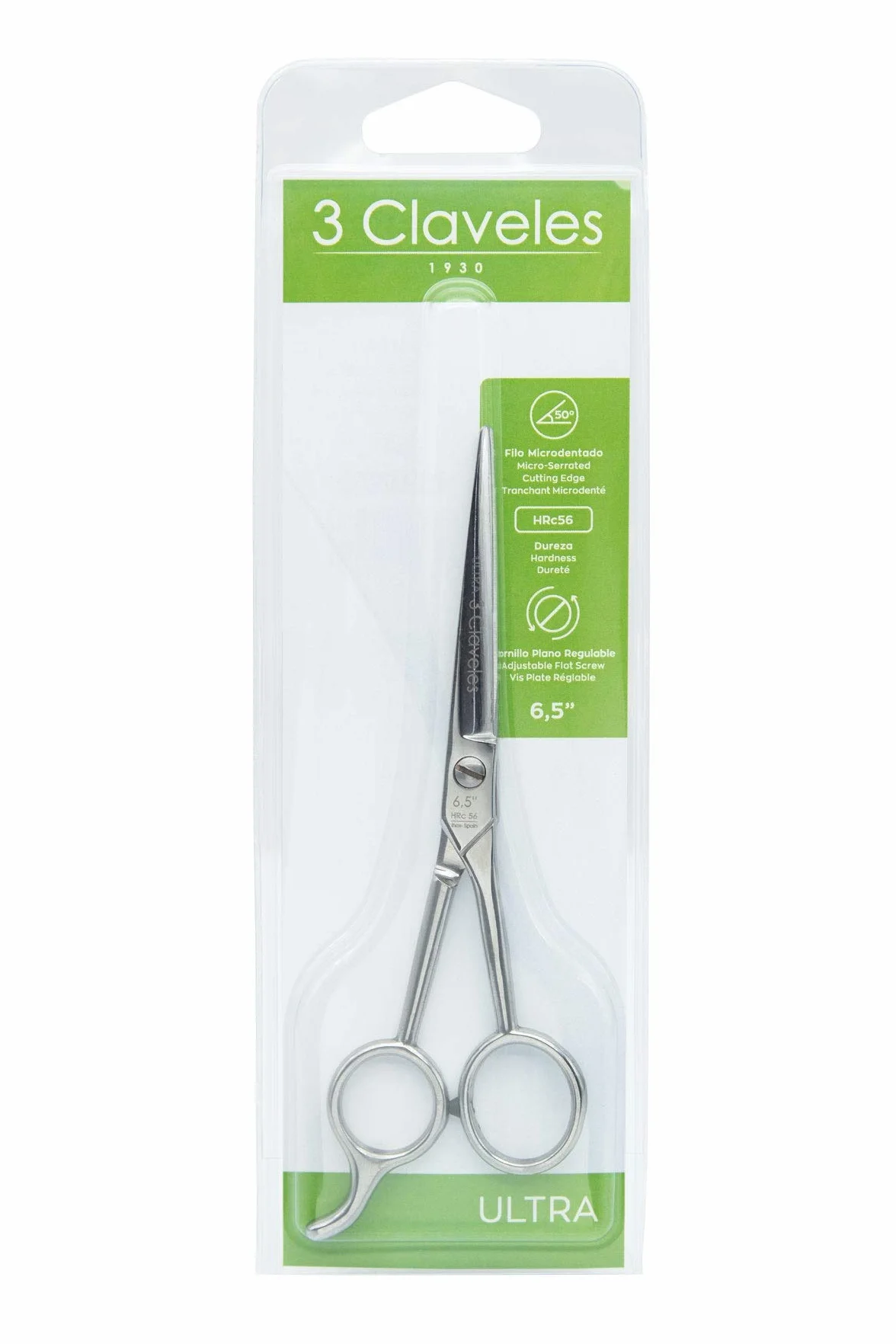 TIJERA PELUQ ULTRA 6.5" D 3C