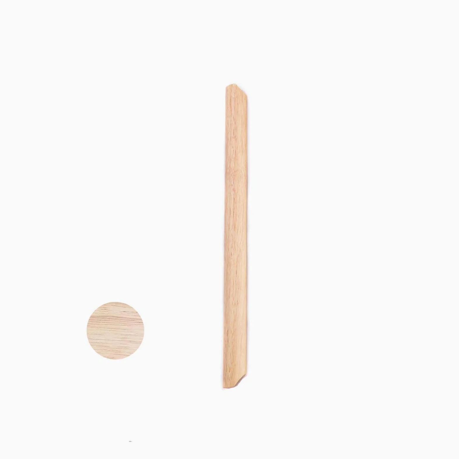 Pomelli per cassetti in legno di faggio, per mobili, porte, armadi, armadi, maniglie a forma di fiocco in legno di gomma (90 mm)
