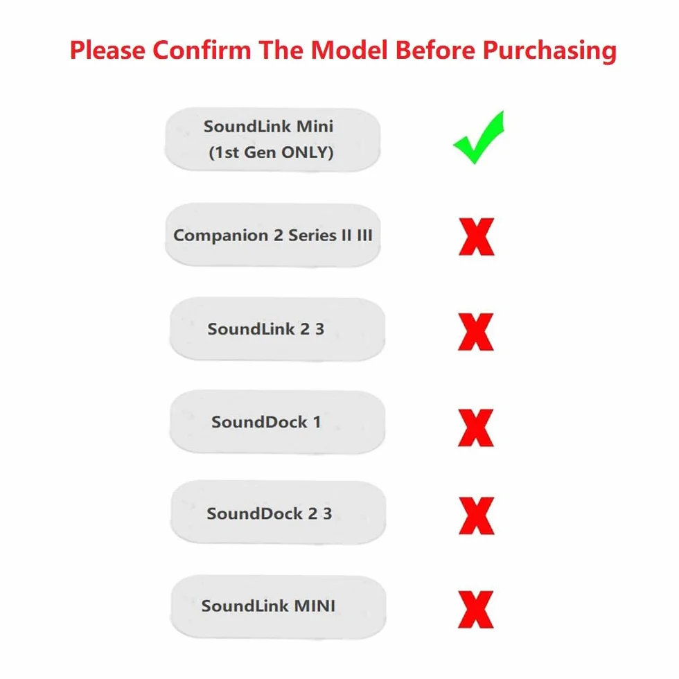 Alimentatore di rete 12 V 1 A per SoundLink Mini (solo prima generazione) altoparlante 359037-1300 371071-0011