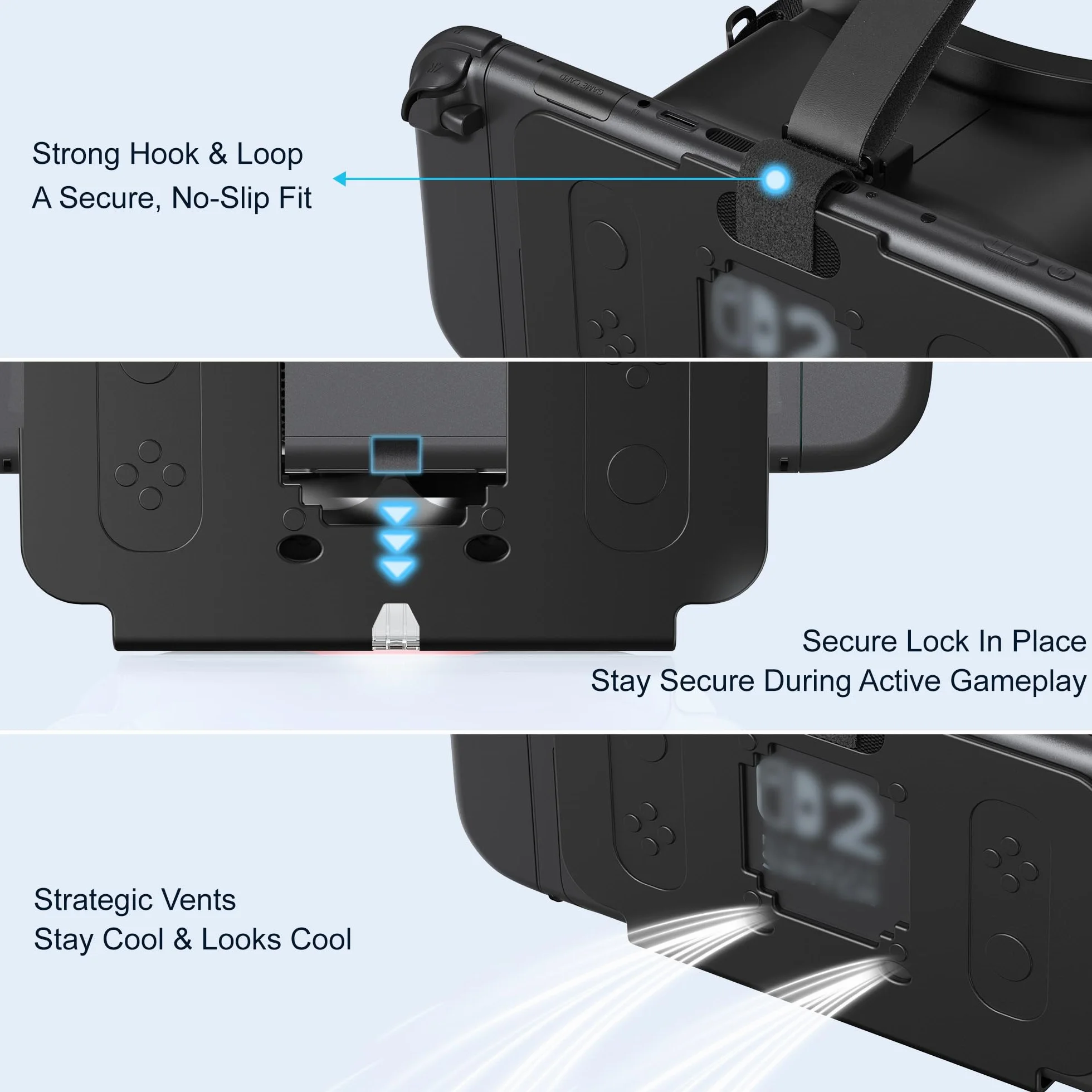 VR Headset per Switch 2, nero