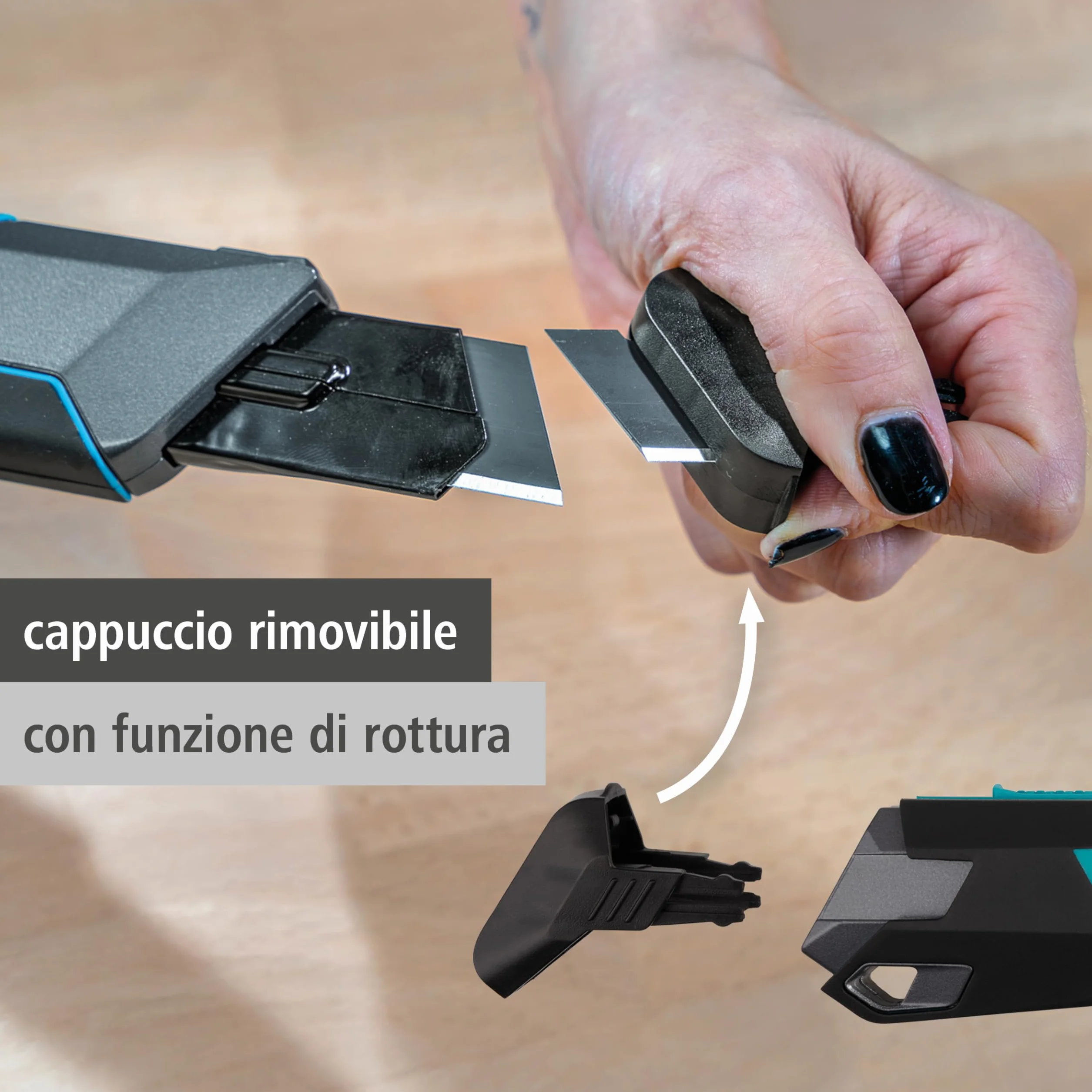 wolfcraft Cutter Lama a Spezzare PRO SAFETY 25 mm
