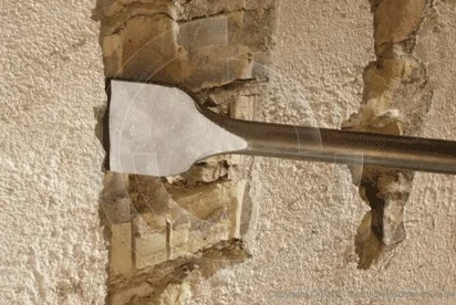 Esagonale da Kango 21 mm scalpello a spatola 75 x 400 mm
