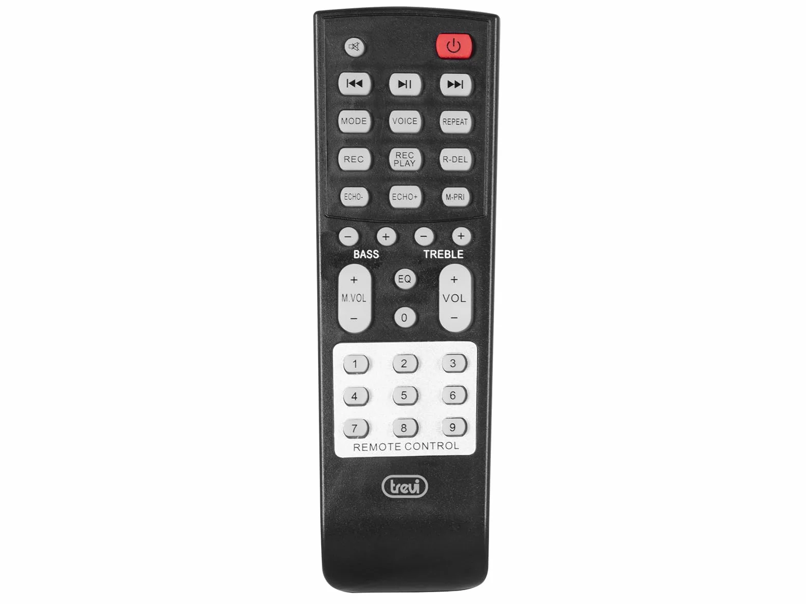 Trevi XF 780 KB Speaker Wireless Portatile 110W con Batteria, Altoparlante Karaoke con Microfono Incluso, Ingressi USB Micro SD LINE-IN, Funzione TWS, Cassa Audio per Feste ed Eventi
