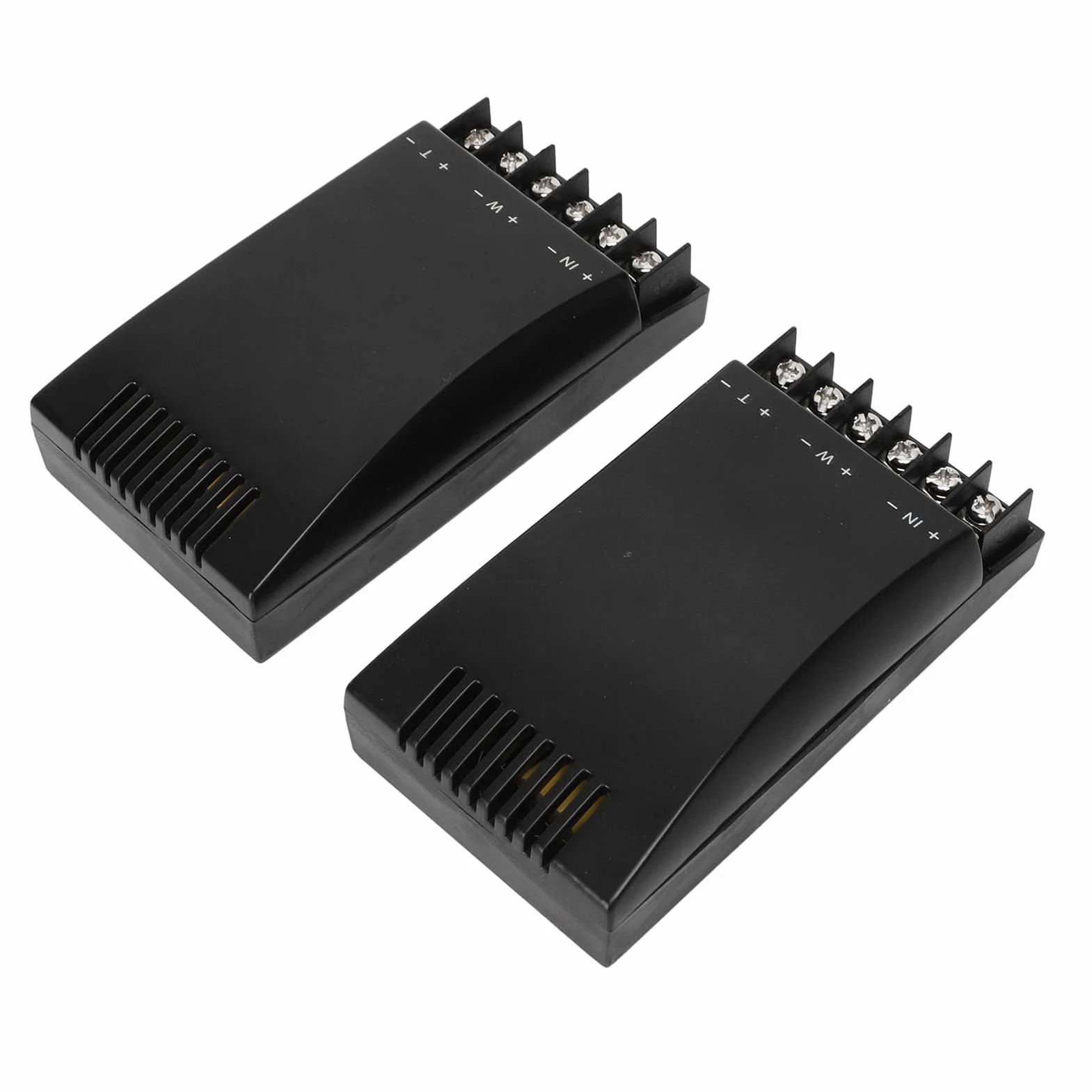 Altoparlante universale per auto, 2 vie, 100 W, 12 V, guscio ABS, nero, 2 pezzi