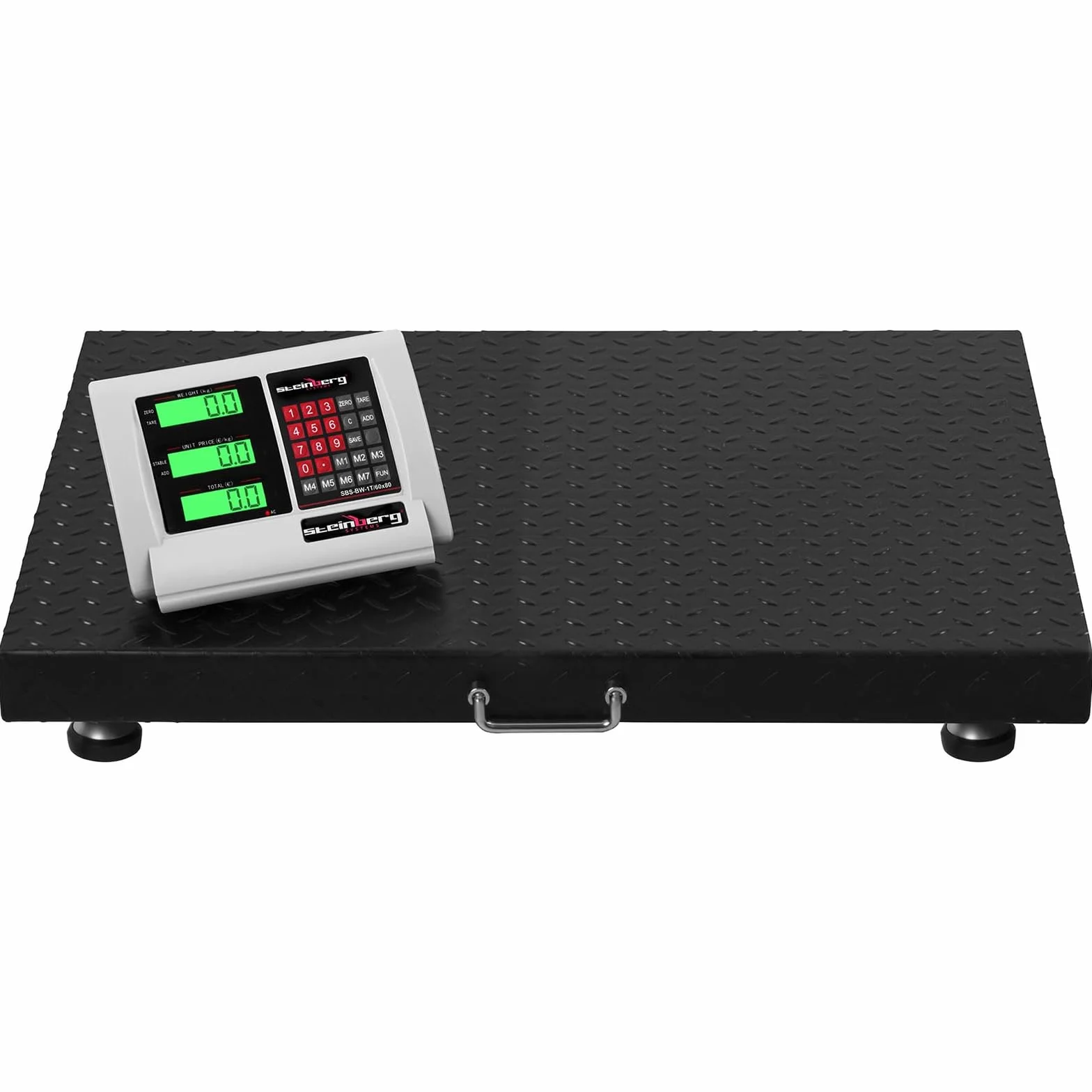 Steinberg Systems Bilancia da pavimento SBS-BW-1T 1000 kg 200 g precisione display radiocomandato