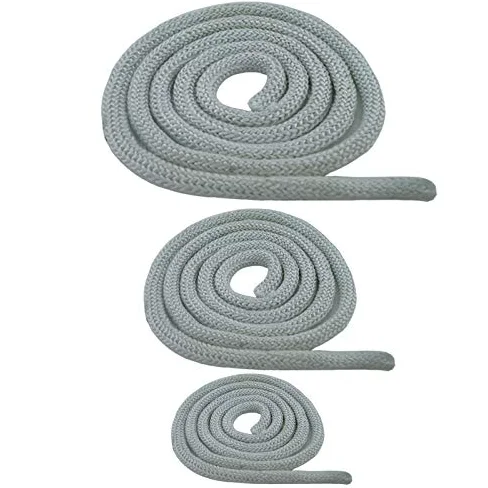 Guarnizione per stufa, guarnizione rotonda, corda, resistente al calore, porta 18 mm, 10 m, bianco