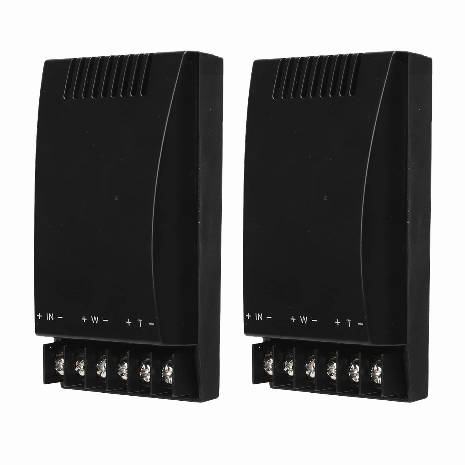 Altoparlante universale per auto, 2 vie, 100 W, 12 V, guscio ABS, nero, 2 pezzi