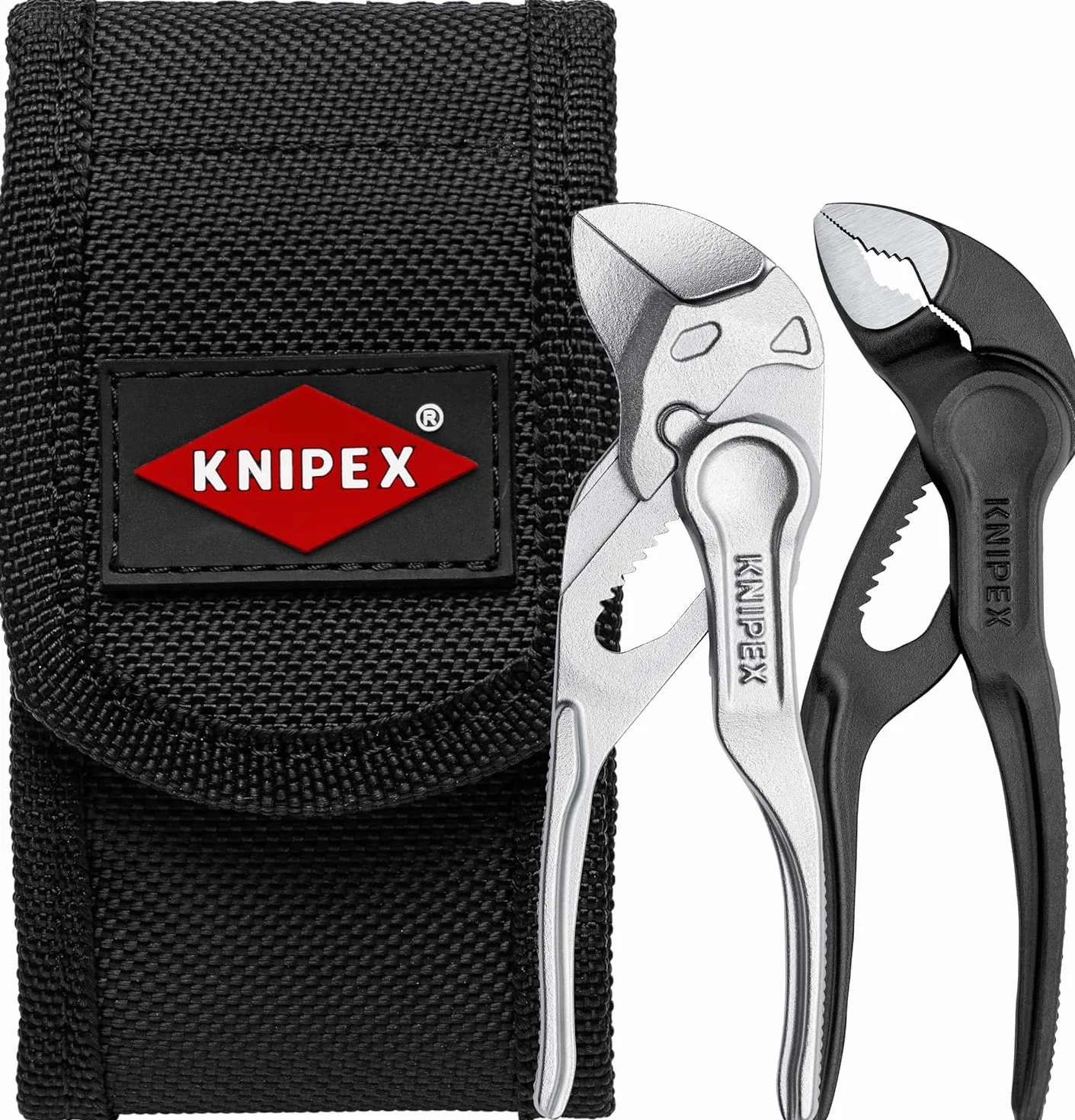 KNIPEX Mini zestaw pinz XS 150 mm do pasa narzędziowego
