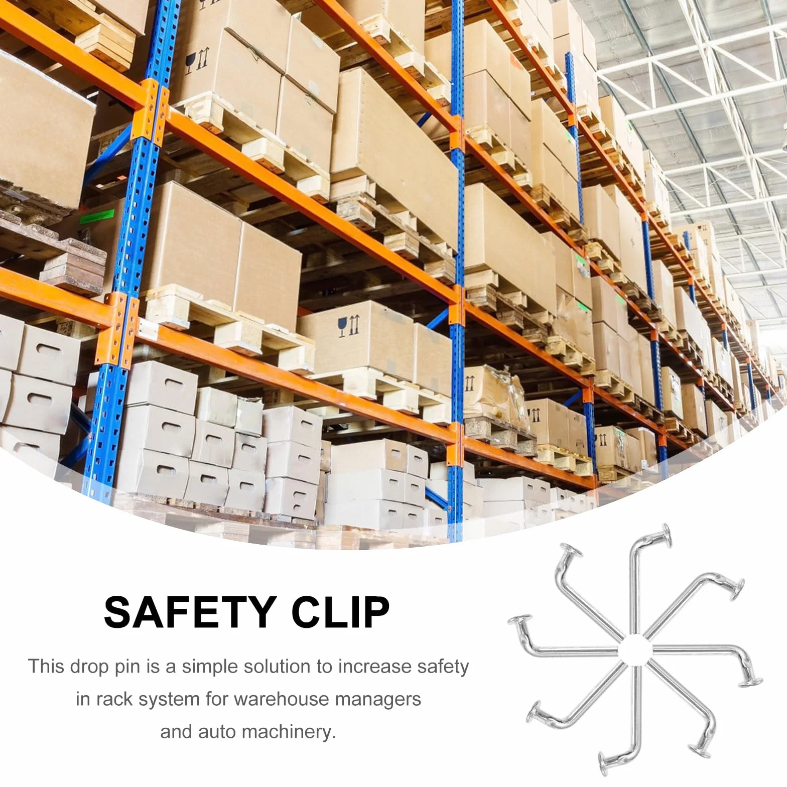 generic Perni Di Sicurezza Universali M5 Con Bulloni a Testa Tonda 100 Pezzi Antiruggine Per Scaffalature Pallet Magazzini E Uso Domestico Facili Da Installare