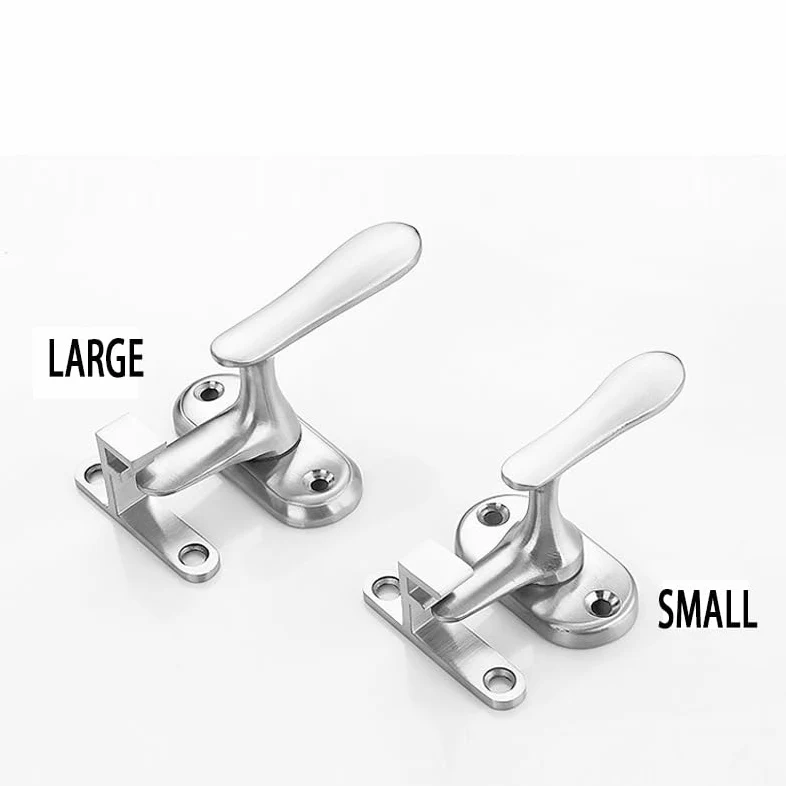 MRKU Maniglie per finestre, Serrature per Porte e finestre in Acciaio Inox, chiavistelli di Sicurezza scorrevoli, Accessori di ferramenta.