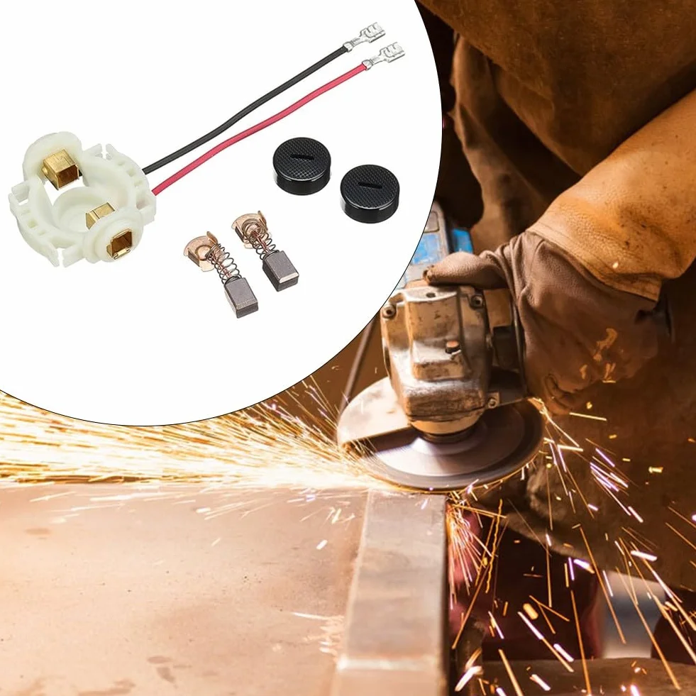 Kit spazzole carbone BGA450 BGA452 DGA452 BJS161 CB-430 portaspazzole