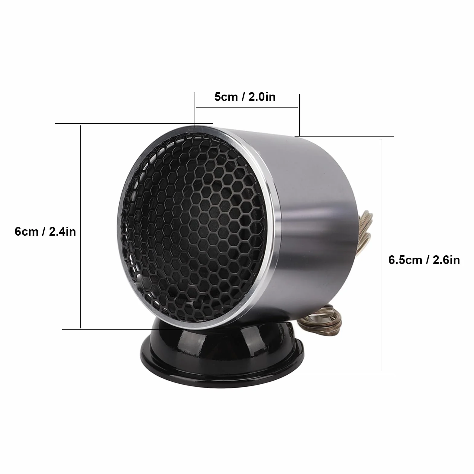 Auto Altoparlanti a Media Taglio 110w a Bassa Perdita a Bassa Perdita Crossover Stereo Altoparlante Surround per L'aggiornamento 'audio 'auto