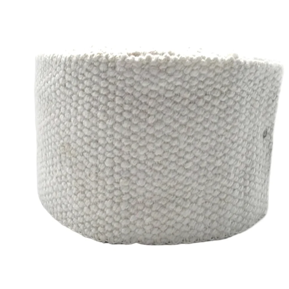 Corda in fibra di vetro per stufe, Corda di tenuta intrecciata in fibra ceramica ad alta temperatura Lunghezza 1M Spessore 3mm Larghezza 3x (30-100) mm | 3x100mm