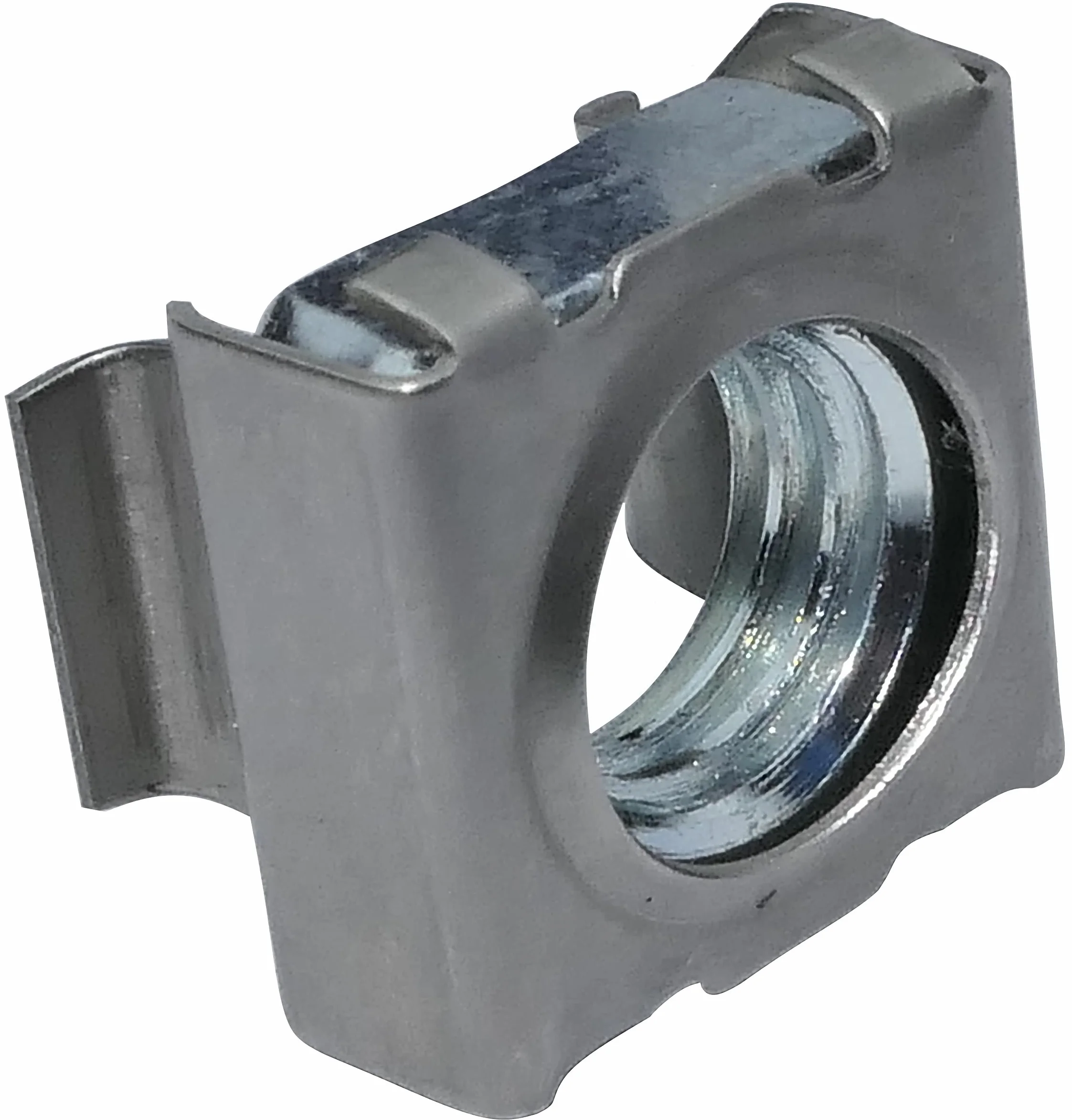 AERZETIX 5 Dadi a Gabbia M10 L16mm Lamiera 1.8-3.2mm Acciaio Zincato
