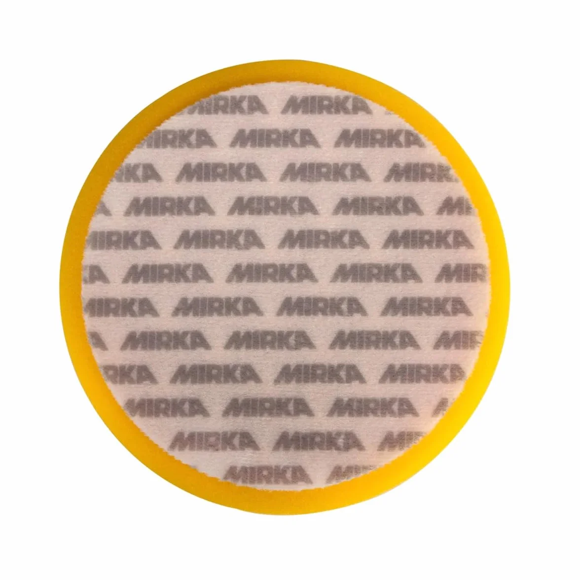 Mirka spugna per lucidare Ø180mm x 25mm / gialla ondulata/per lavori di finitura e lucidatura/per lucidanti Polarshine / 1 confezione
