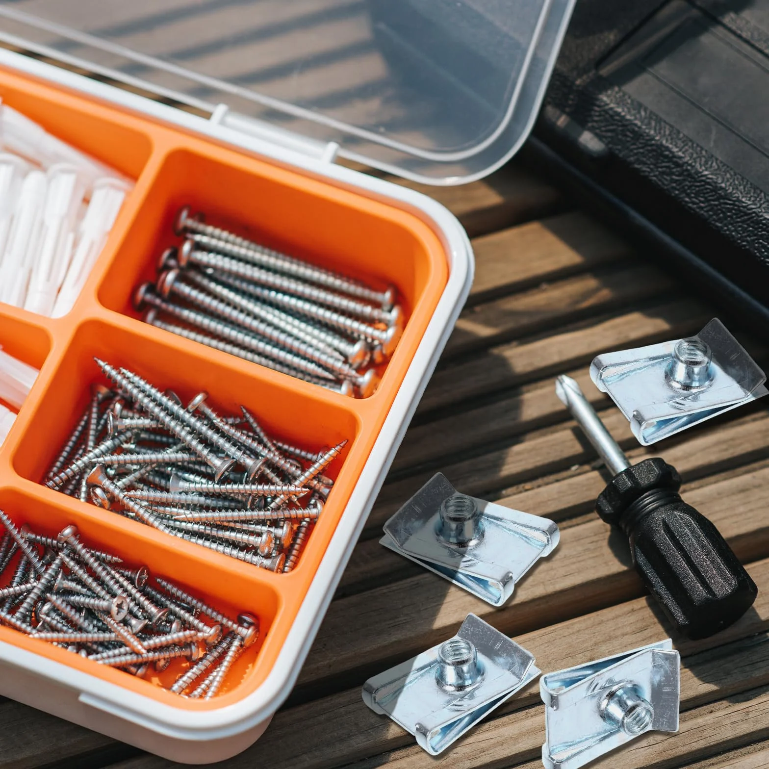 Mobestech Set 10 Pezzi U Clip per Bici - Dadi M5 Argento - Graffette Filettate per Pannelli Rivestimento
