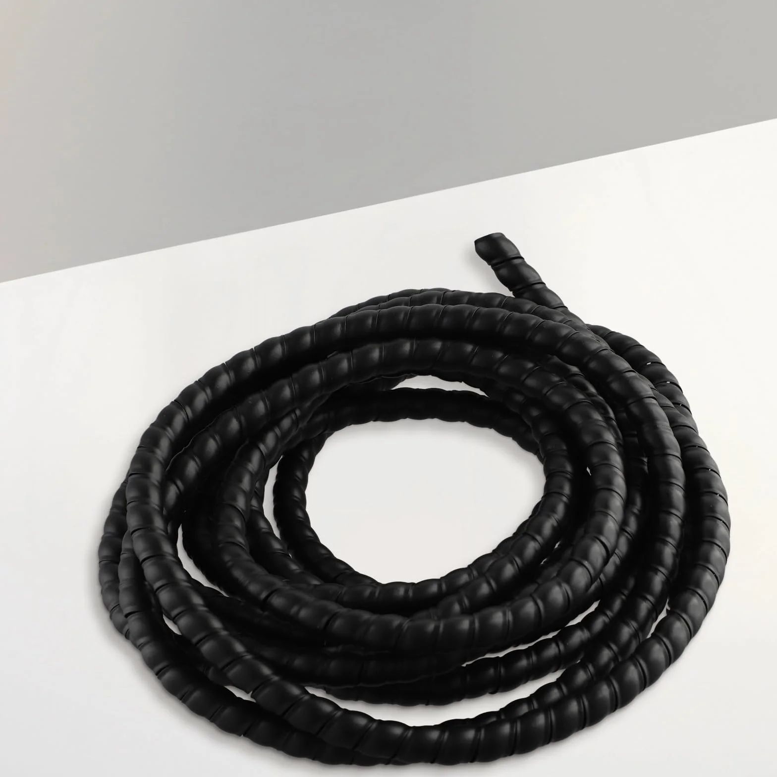 La protezione per tubo flessibile a spirale da 5 m protegge tubi idraulici e pneumatici, soluzione flessibile per avvolgere cavi (D-10 mm)