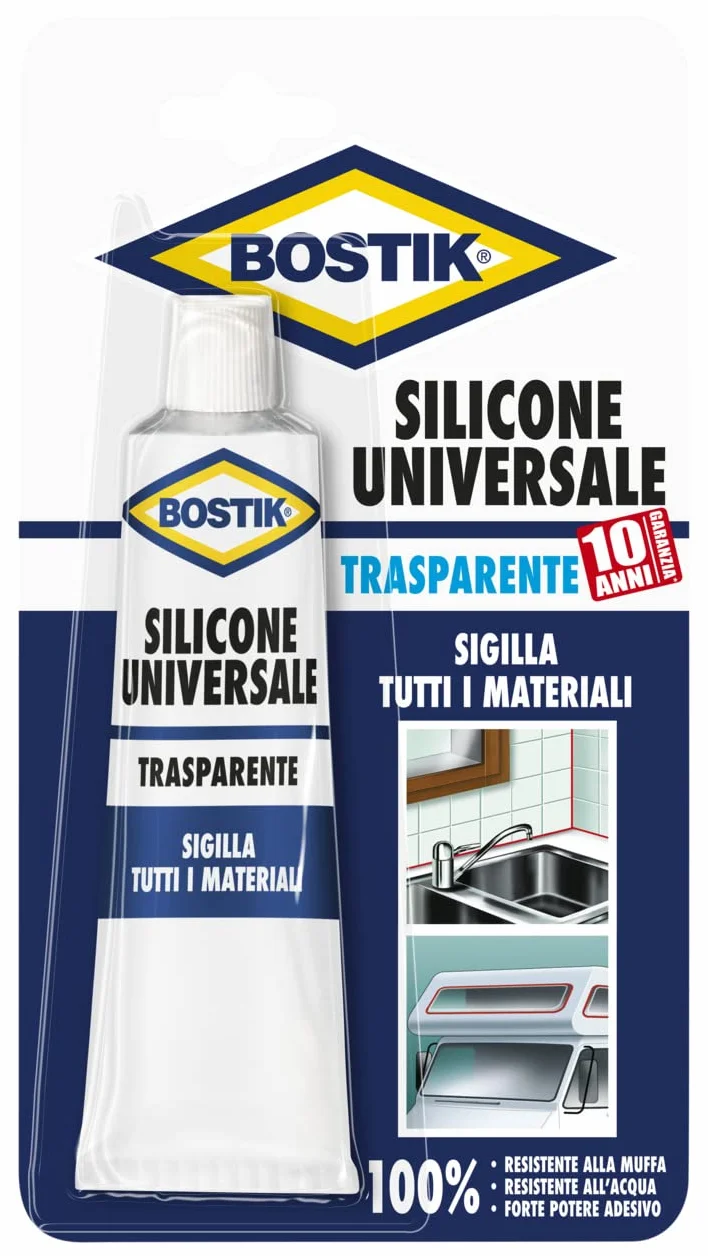 Bostik Silicone Universale trasparente 60ml