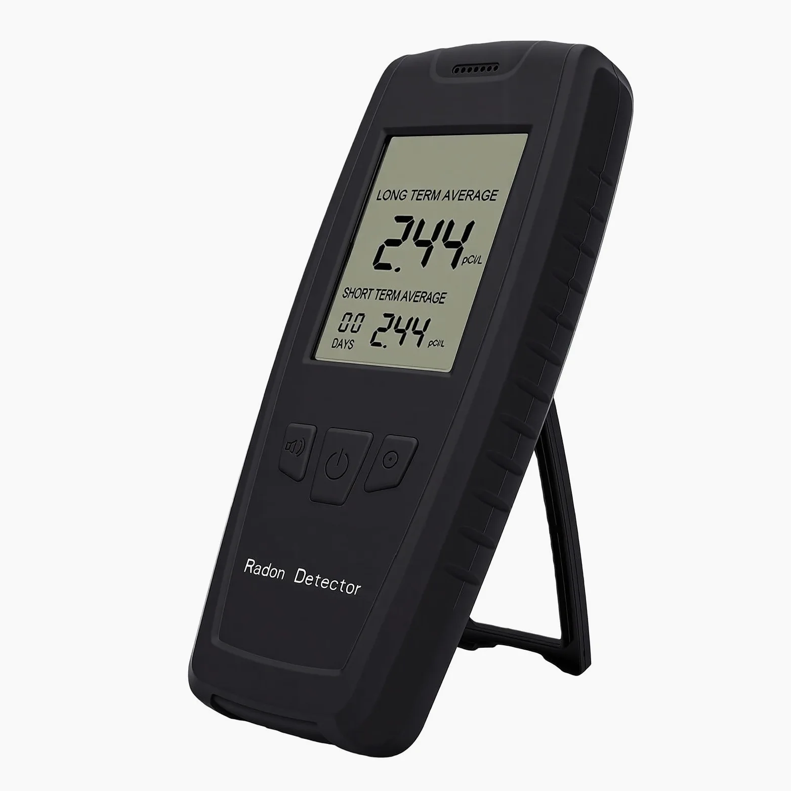 Rilevatore di Radon Portatile Monitor Digitale Accurato per Casa, Ufficio, Scuola, Display LCD da 0 a 270pCi/L