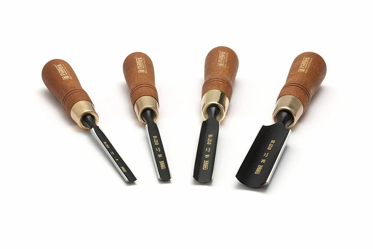 Narex - Set di 4 sgorbie Premium