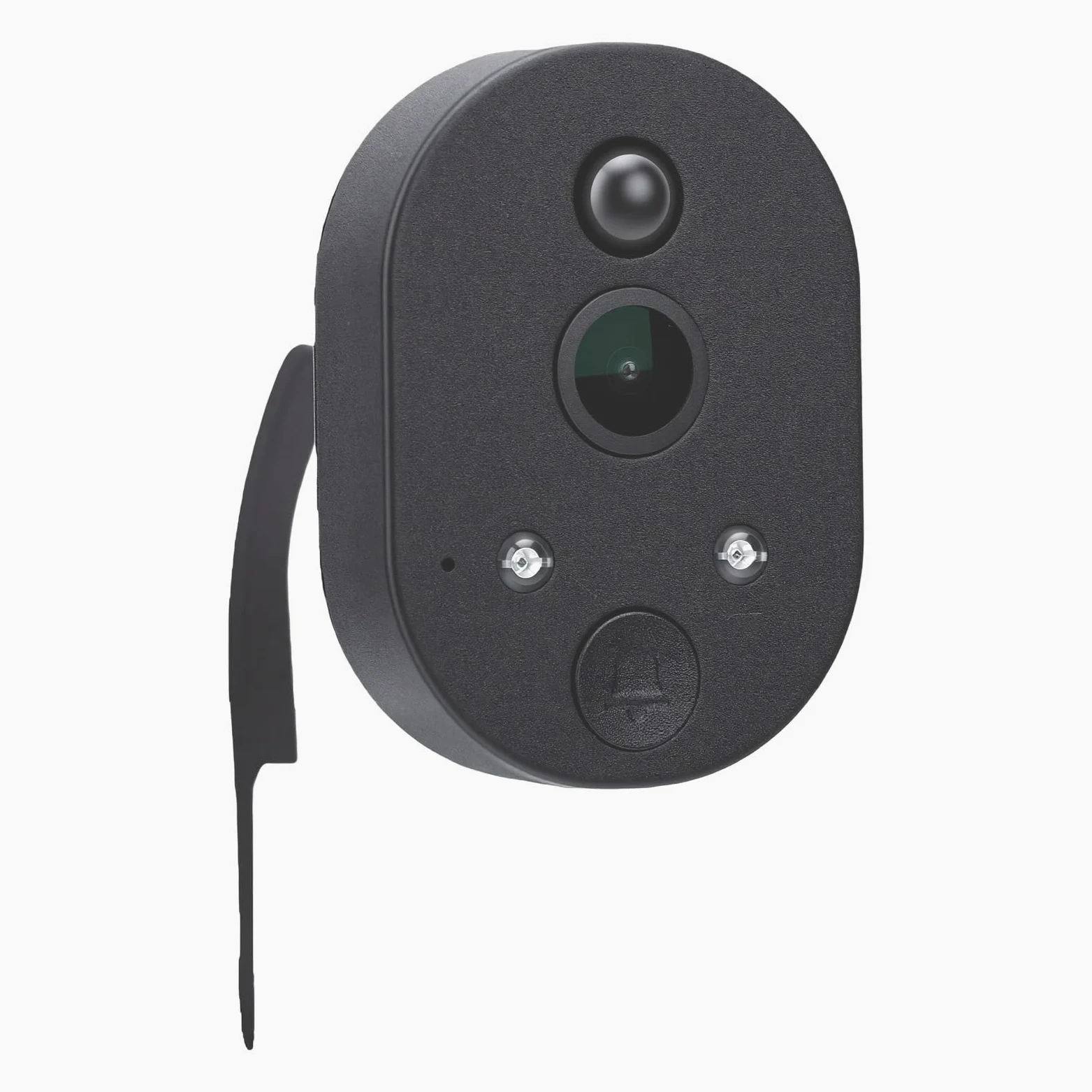 Eujgoov Videocitofono WiFi con Telecamera, Campanello Video Smart 1080P Display IPS da 4,3 Pollici Angolo di Visione 155 Gradi con Rilevamento PIR Filtro Umano for Sicurezza Domestica 24