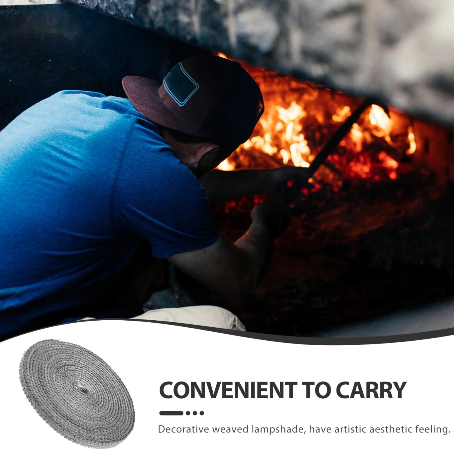 Kisangel 4rotoli Guarnizione Autoadesiva Per Resistente Temperature Per Sostituzione Caminetti e Sigillatura