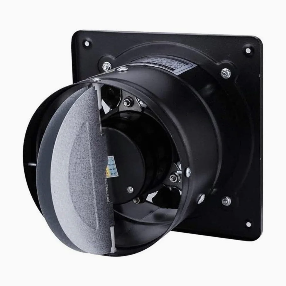 Ventola Estrazione aria Industriale Ventola di estrattore industriale 250 mm/10 pollici, 1750m3/h, ventilazione della ventilazione ad aria di ventilazione for scarico assiale a basso rumore for casa (